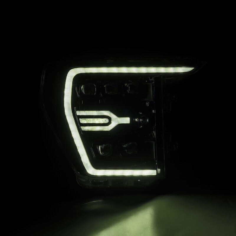 2021-2023 F-150 Nova-Series LED Projector Alpha-Black Headlights - View 2 | Dirty Garage