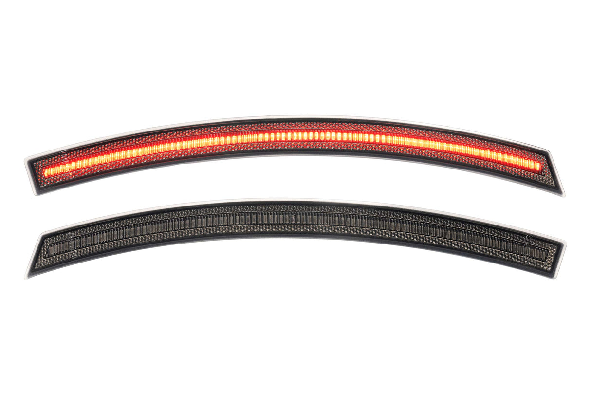 2014-2019 Corvette Rear XB LED Side Markers Set Red | Dirty Garage
