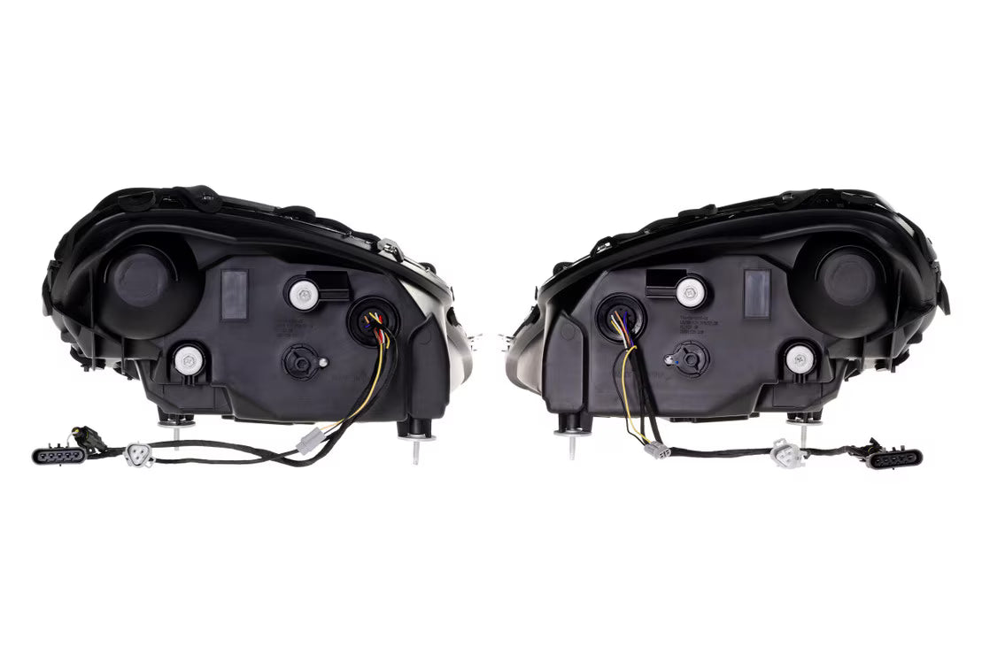 XB LED Headlights: Corvette C6 (05-13) (C8 Style / Set) - View 4 | Dirty Garage