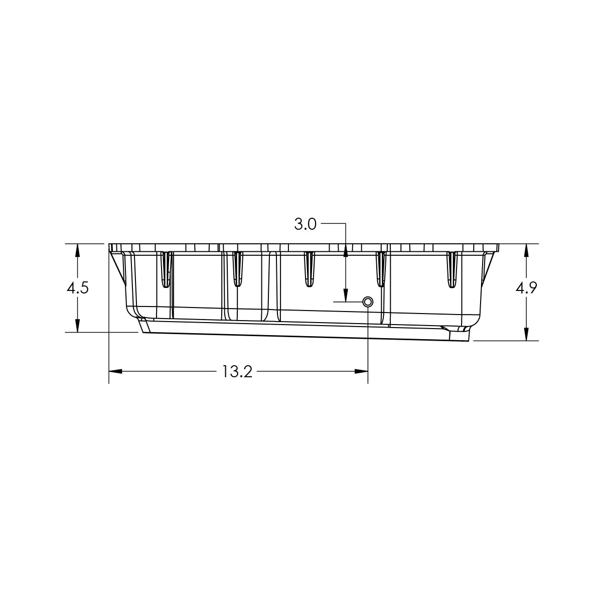 2020-2023 Deep 10L80 Transmission Pan 3.0L Duramax Raw - View 5 | Dirty Garage