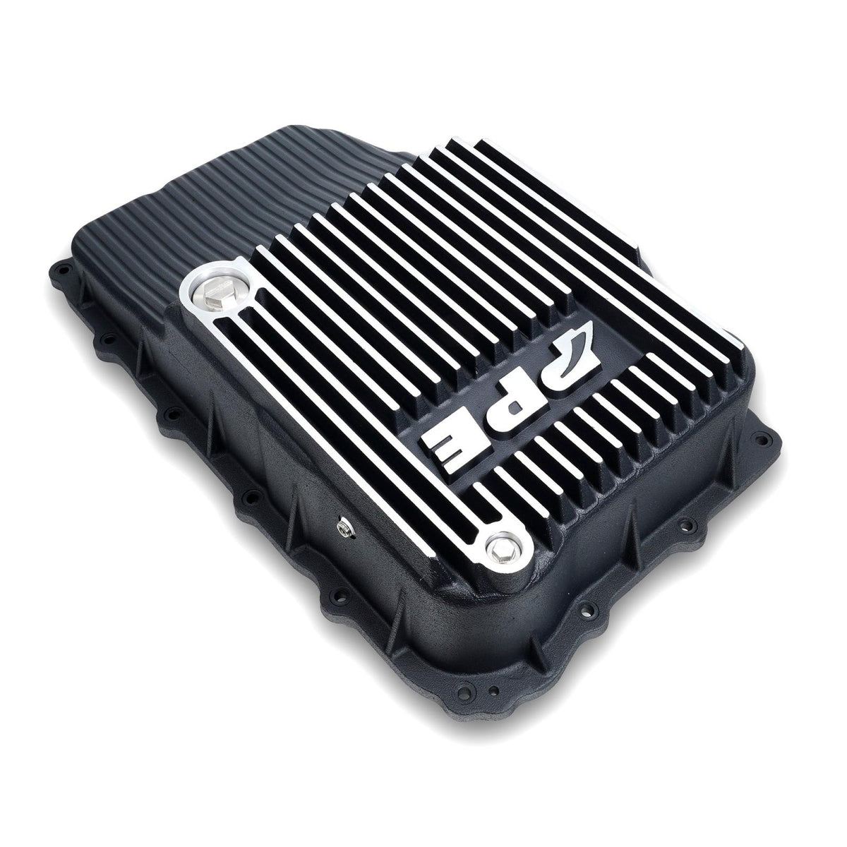 2018-2021 w/ 10L80 Transmission Heavy-Duty Cast Aluminum Transmission Pan Raw - View 13 | Dirty Garage
