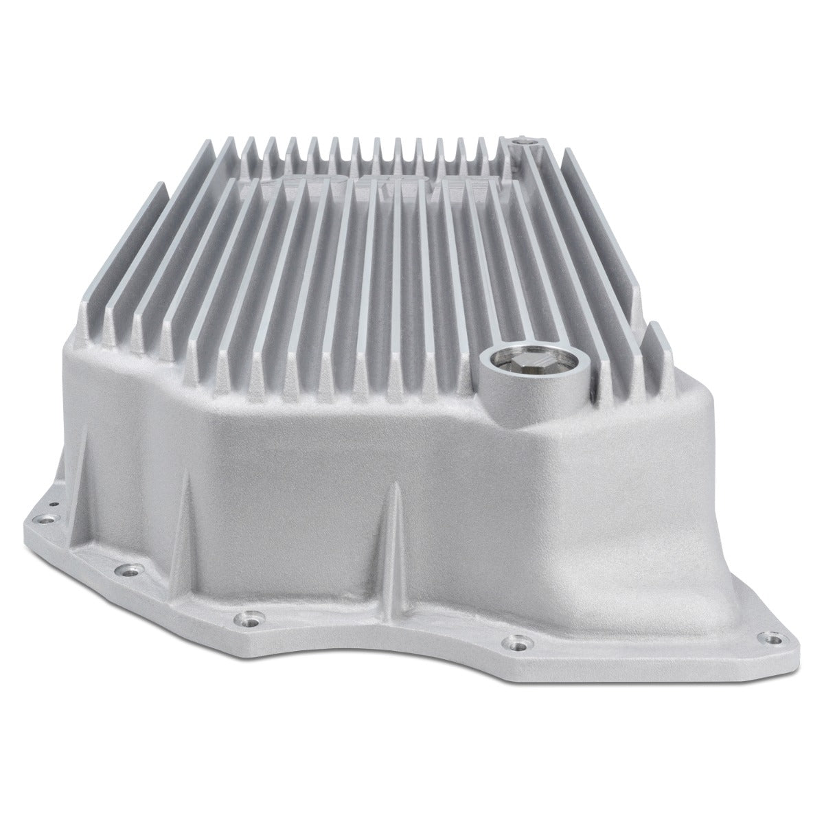 2020-2023 6.6L Duramax w/ 10L1000 Transmission - Heavy-Duty Cast Deep Transmission Pan Raw - View 6 | Dirty Garage