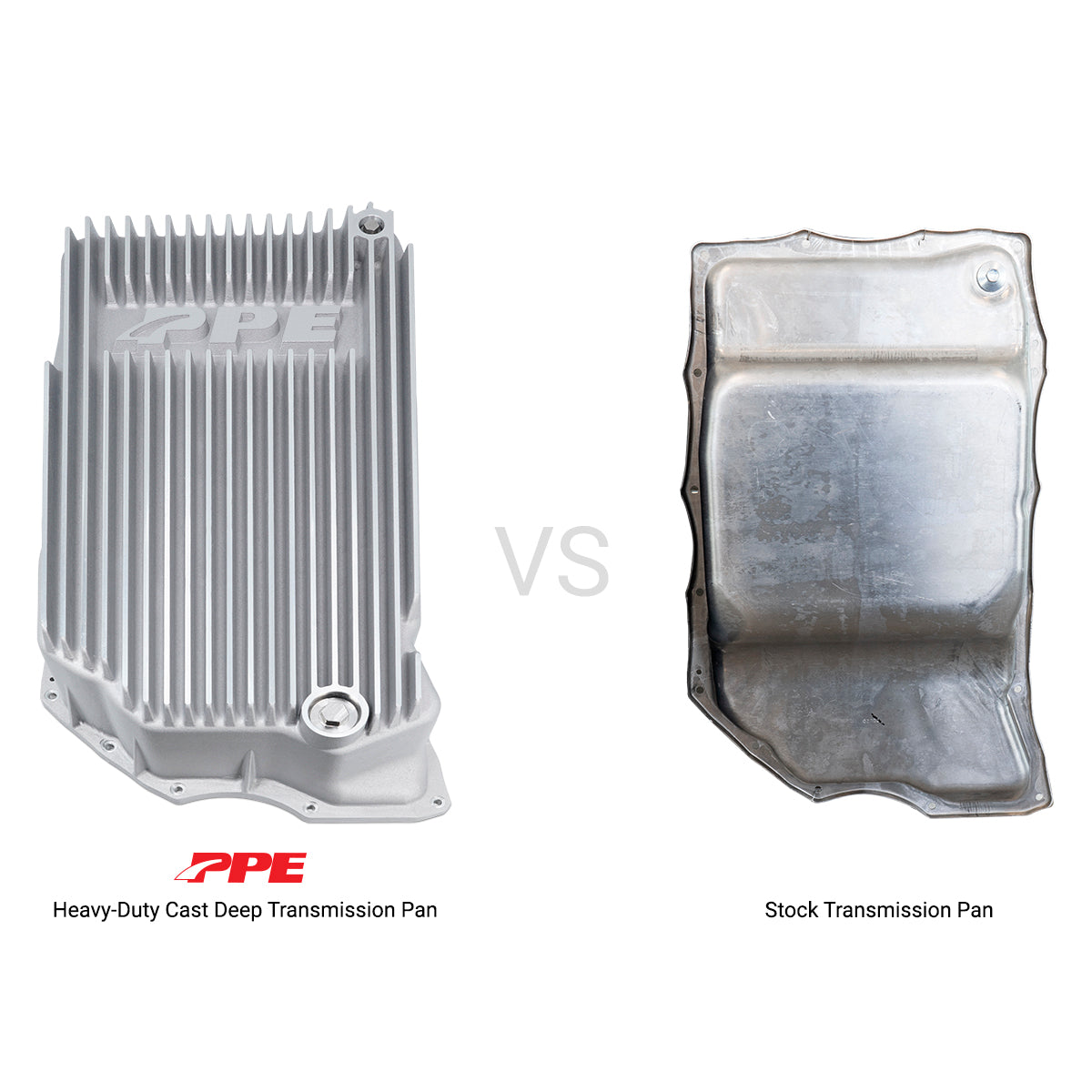 2020-2023 6.6L Duramax w/ 10L1000 Transmission - Heavy-Duty Cast Deep Transmission Pan Raw - View 7 | Dirty Garage