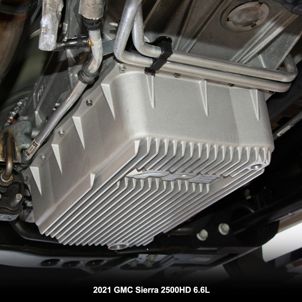 2020-2023 6.6L Duramax w/ 10L1000 Transmission - Heavy-Duty Cast Deep Transmission Pan Raw - View 8 | Dirty Garage