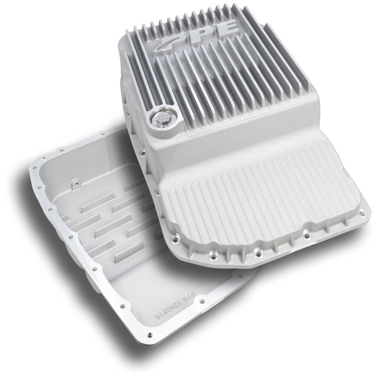 2007-2015 w/ 6L80 Heavy-Duty Cast Aluminum Transmission Pan Raw | Dirty Garage