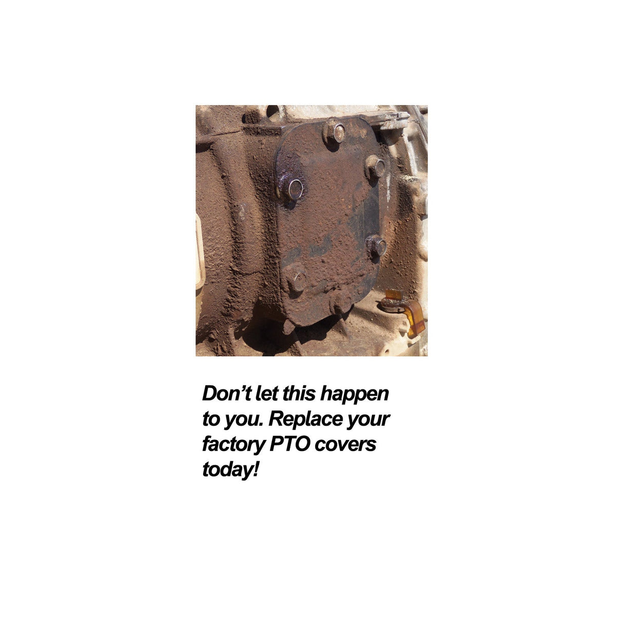 2001-2016 PTO Side Cover 1 Cvr 1 Gasket 6 Bolts Raw - View 4 | Dirty Garage