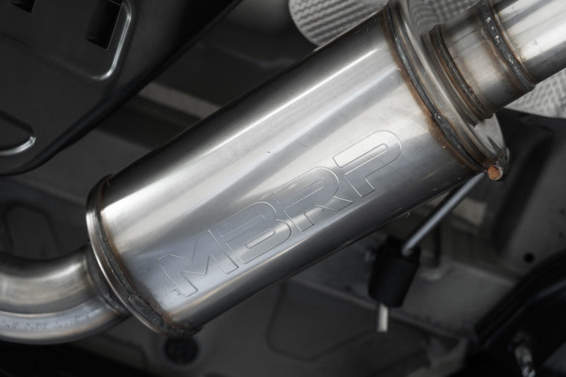 2022-2023 Elantra N 2.0L Turbo 5" OD CF Tips Dual Outlet 3" Cat Back Exhaust - View 3 | Dirty Garage