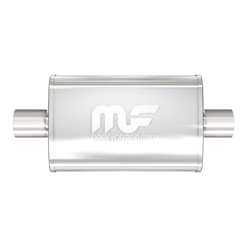 Universal Muffler Mag Stainless Steel 18x4x9 2.5/2.5 C/C | Dirty Garage