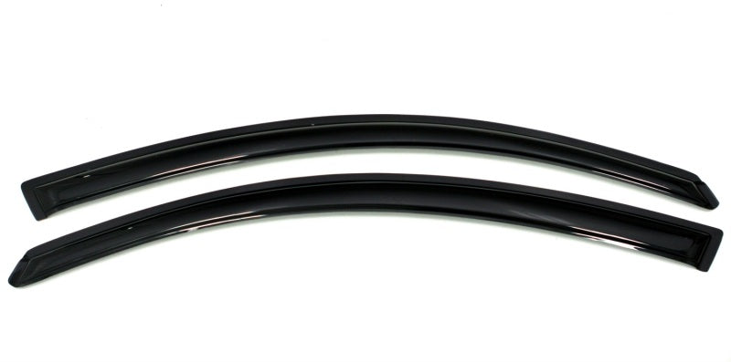 2008-2012 Altima Coupe Smoke Ventvisor Outside Mount Window Deflectors 2-Piece - View 2 | Dirty Garage