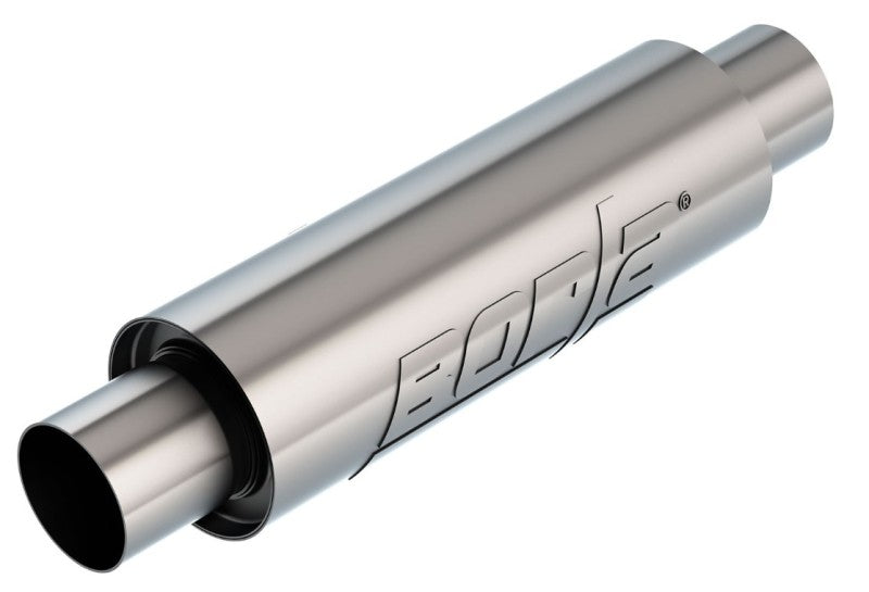 Borla XR-1 Multi-Core 2.5in Center/Center 17in x 12in x 4in Round Racing Muffler - View 2 | Dirty Garage