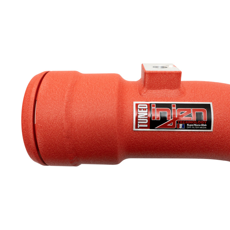 2017-2022 Superduty 6.7L Wrinkle Red Intercooler Piping Kit - View 2 | Dirty Garage