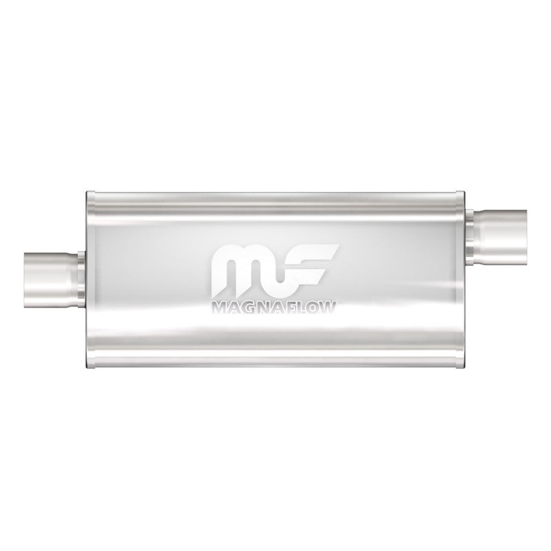 Universal Muffler Mag Stainless Steel 18x5x8 2.5 O/C | Dirty Garage