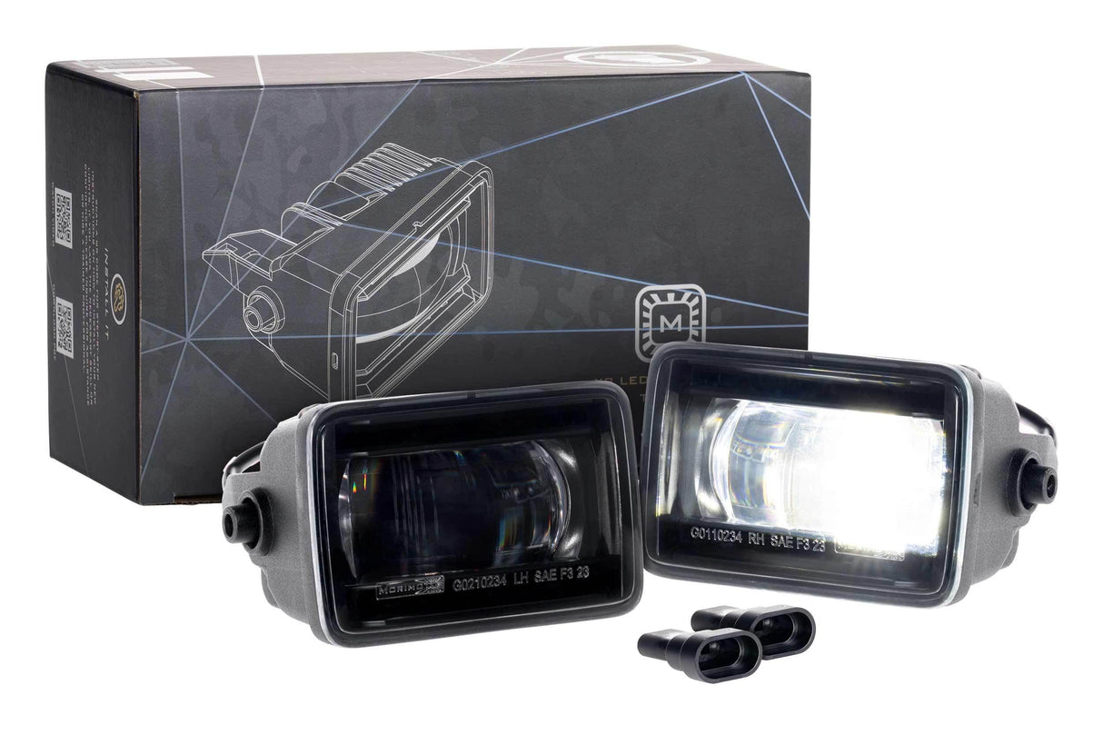 Universal XB Evo+ Fog Lights Type F2 Set White Yellow | Dirty Garage