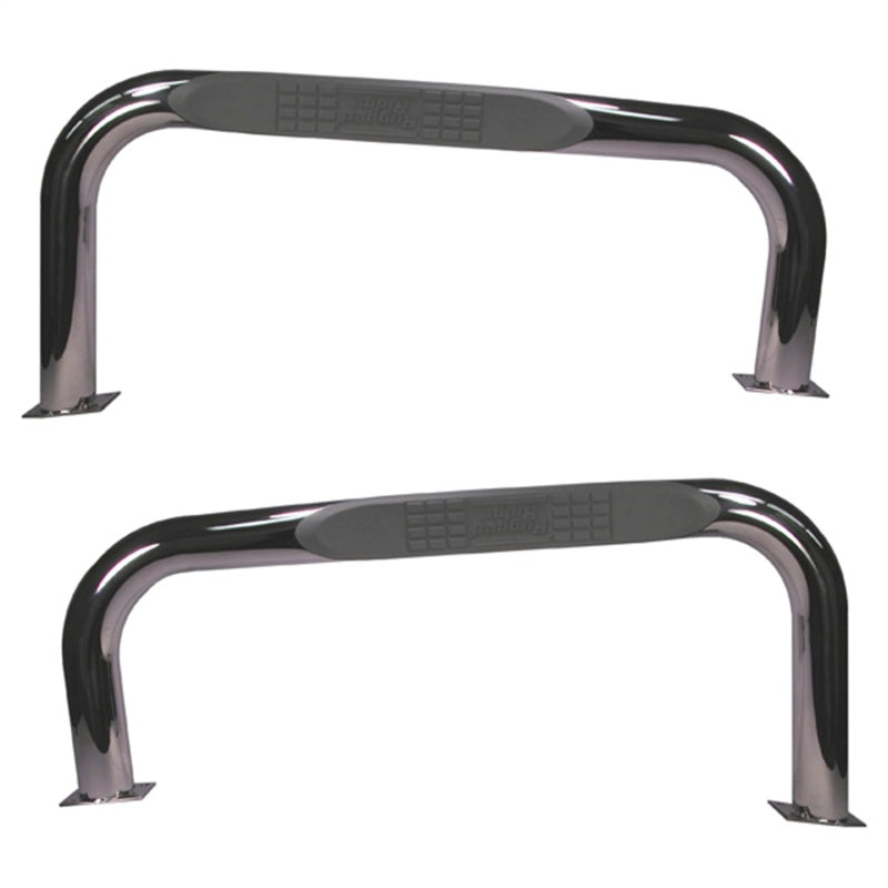 Rugged Ridge Nerf Bars Stainless Steel 76-86 Jeep CJ | Dirty Garage