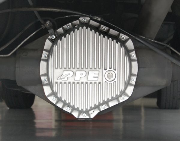 Universal Heavy Duty Aluminum Rear Differential Cover 2500HD/3500HD Raw - View 3 | Dirty Garage