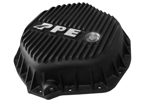 Universal Heavy Duty Aluminum Rear Differential Cover 2500HD/3500HD Black | Dirty Garage