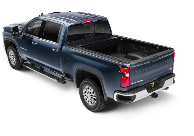 2020-2021 GM HD 8ft Bed PRO MX Retractable Tonneau Cover - View 3 | Dirty Garage
