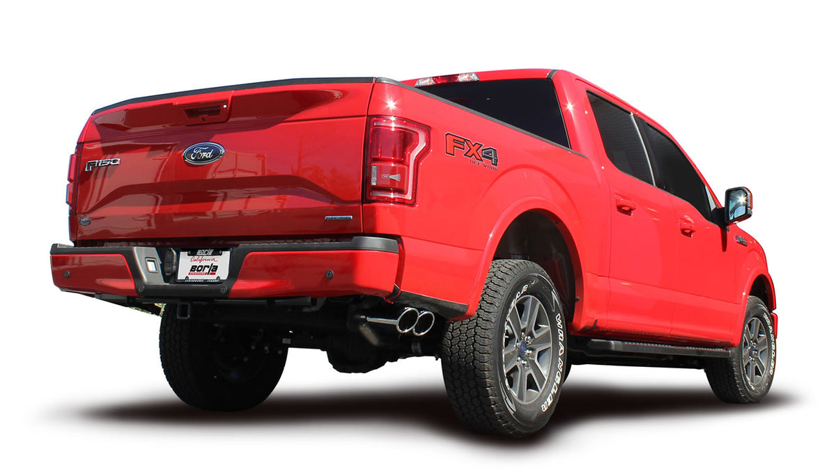 2015-2020 F-150 Cat-Back Exhaust S-Type w/ Chrome Tips - View 2 | Dirty Garage