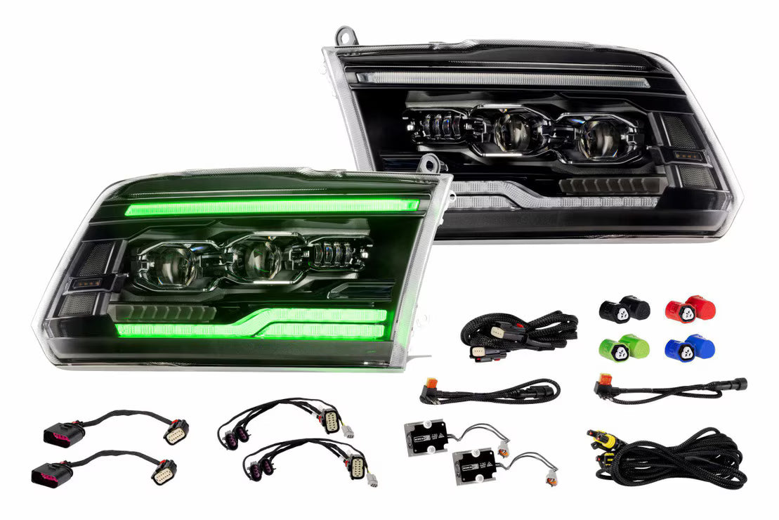 2009-2018 Ram 1500 XRGB EVO LED Headlights | Dirty Garage
