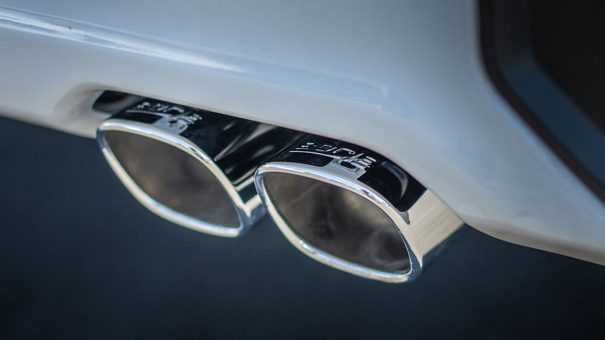 2019-2025 GM 1500 5.3L Extended/Crew Cab S-Type Dual Exhaust w/ Stainless Tips - View 2 | Dirty Garage