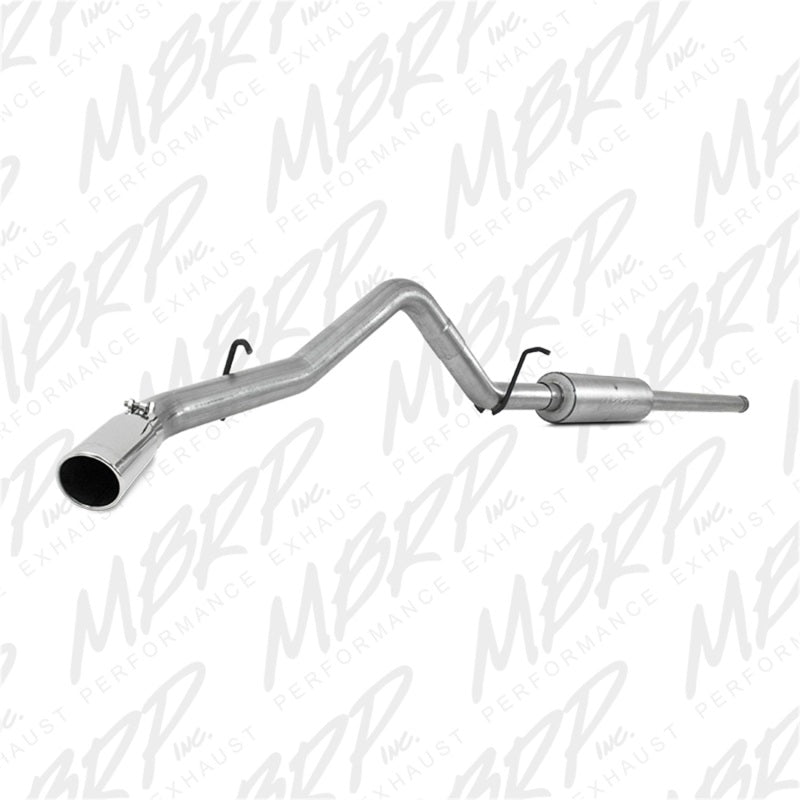 2014-2024 GM 1500 Silverado Sierra Single Side Exit 3" Cat Back Exhaust | Dirty Garage