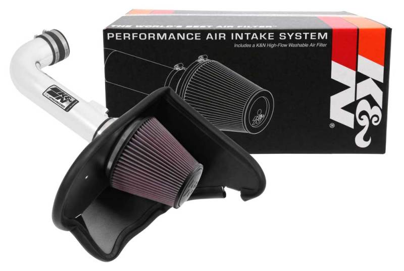 2016-2017 Camaro 3.6L Silver Typhoon Short Ram Intake - View 11 | Dirty Garage