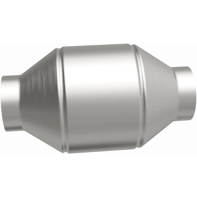 Universal 2.5in Inlet Outlet Catalytic Converter 3in Body 5in w/ 8.75in Overall L - View 4 | Dirty Garage