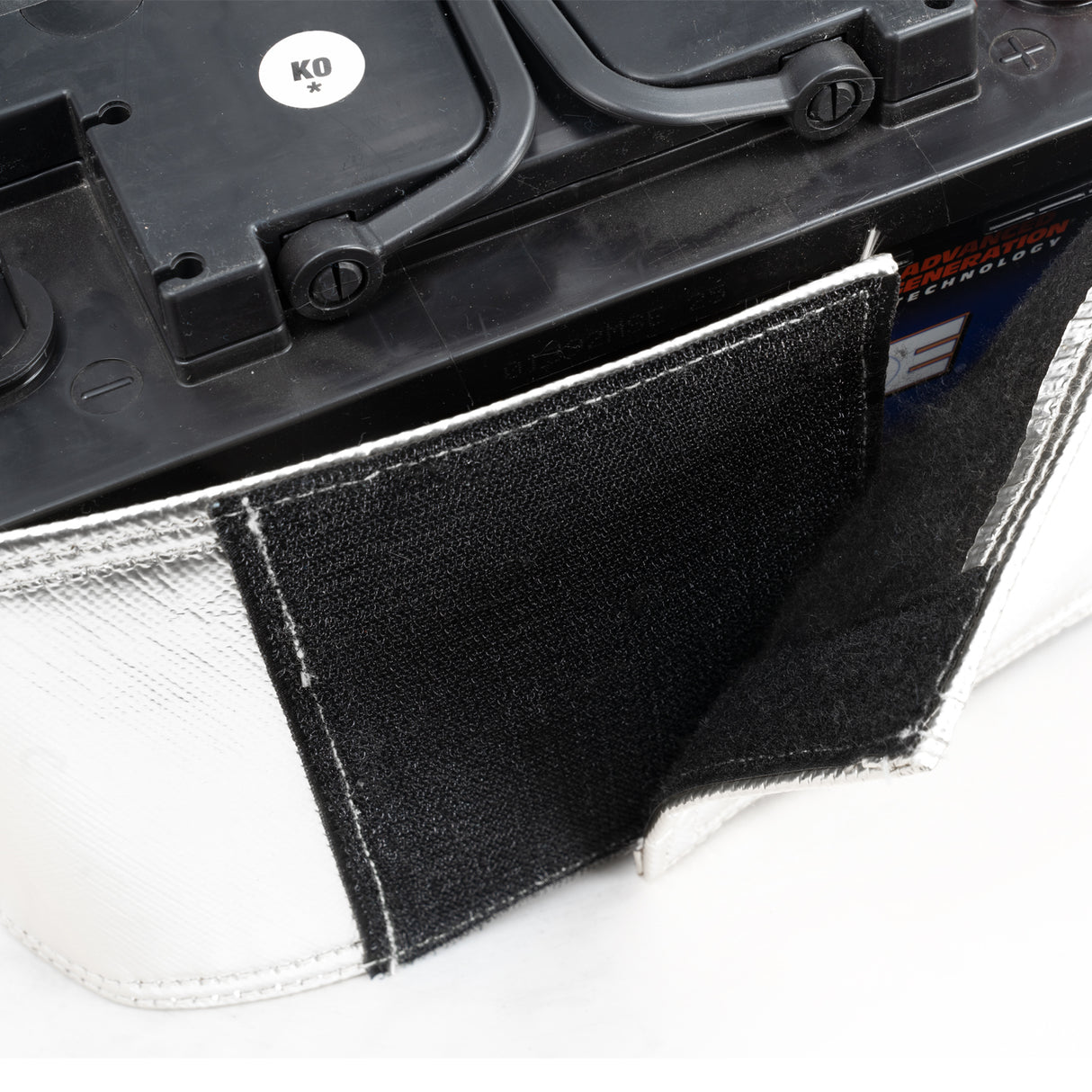 2001-2006 Heat Shield Battery Top Post Silver - View 4 | Dirty Garage