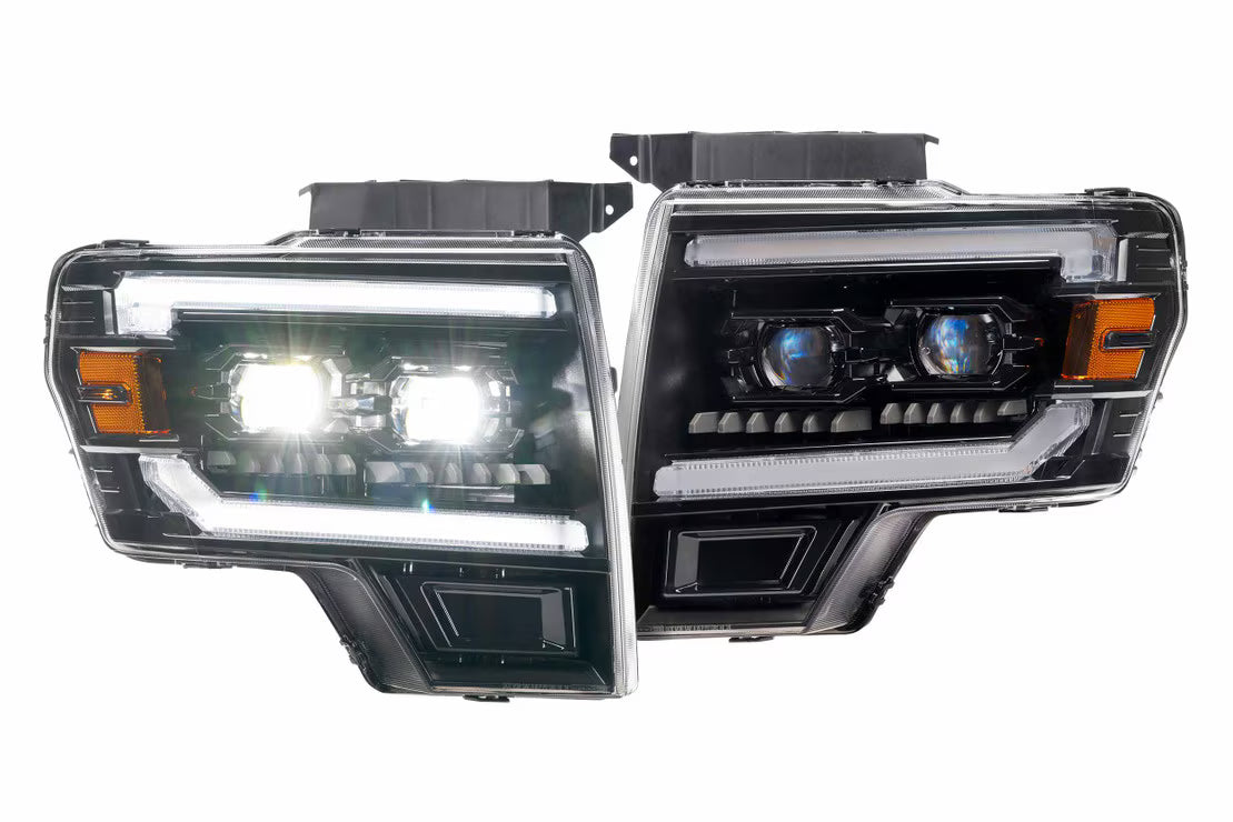 2009-2014 F-150 XB Evo Hybrid LED Headlights | Dirty Garage