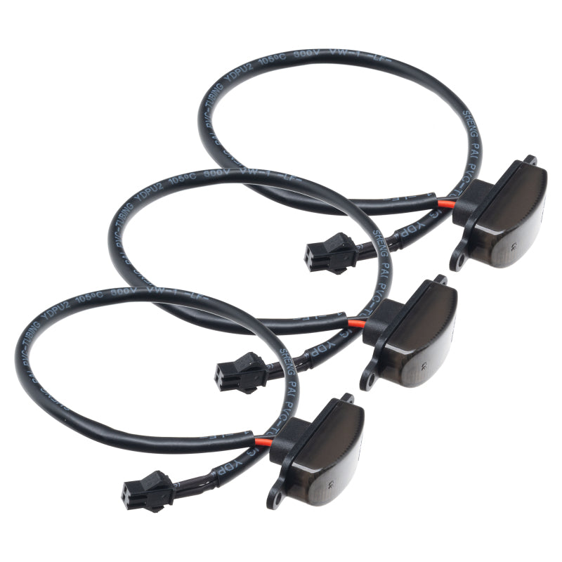 Universal Pre-Runner Style LED Grill Light Kit Amber w/ Tinted Lens - View 2 | Dirty Garage