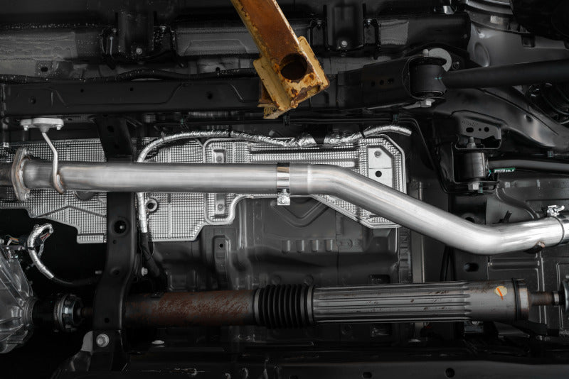 2021-2024 Bronco 2.3L 2.7L EcoBoost High Clearance Catback Exhaust - View 3 | Dirty Garage