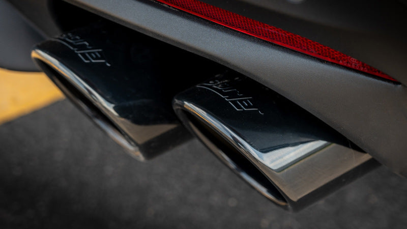 Borla 2024 Ford Mustang GT 5.0L V8 3 in ATAK Catback Non-Active Exhaust- Black Chrome Quad Tip - View 3 | Dirty Garage