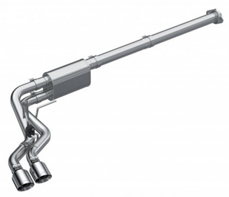 2021 F-150 2.7L 3.5"L 5.0L 3" Cat Back Single Side Exit T304 - View 6 | Dirty Garage