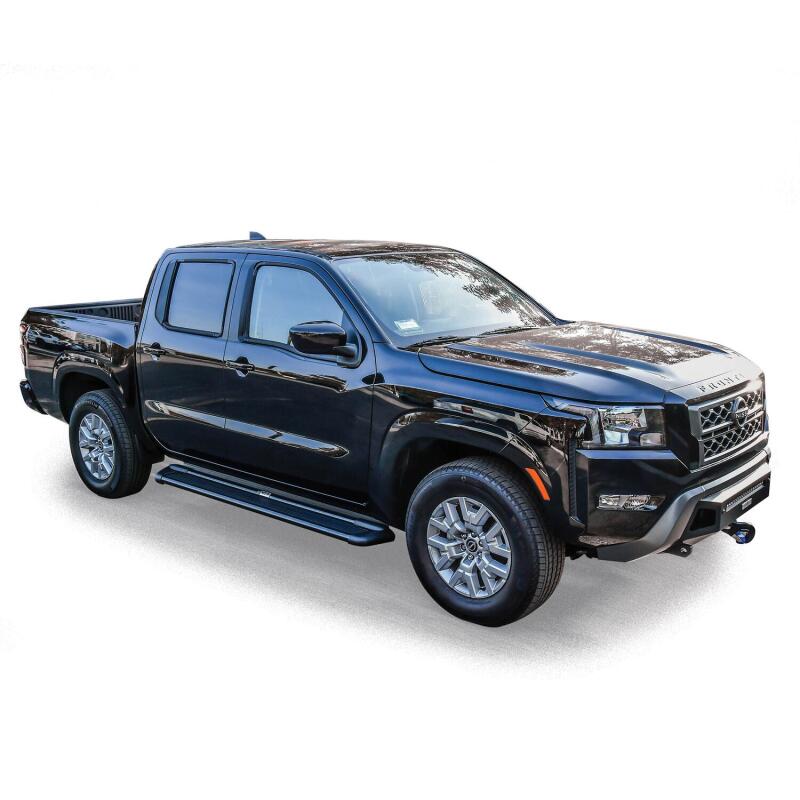 Universal Sure-Grip Series 79" Black Aluminum Running Boards- - View 3 | Dirty Garage
