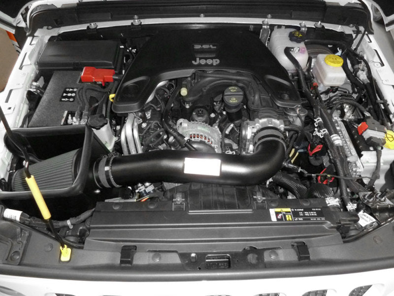 2018 Wrangler JL V6-3.6L F/I Blackhawk Performance Intake Kit (No Grand Cherokee) - View 3 | Dirty Garage