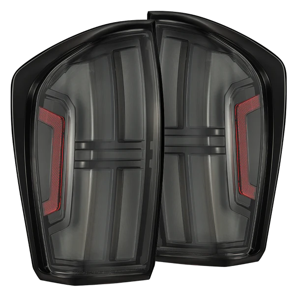 2016-2023 Tacoma Nova-Series Prismatic LED Tail Lights Black | Dirty Garage