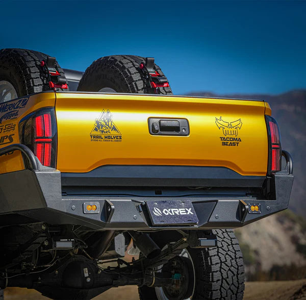 2016-2023 Tacoma Nova-Series Prismatic LED Tail Lights Black - View 5 | Dirty Garage