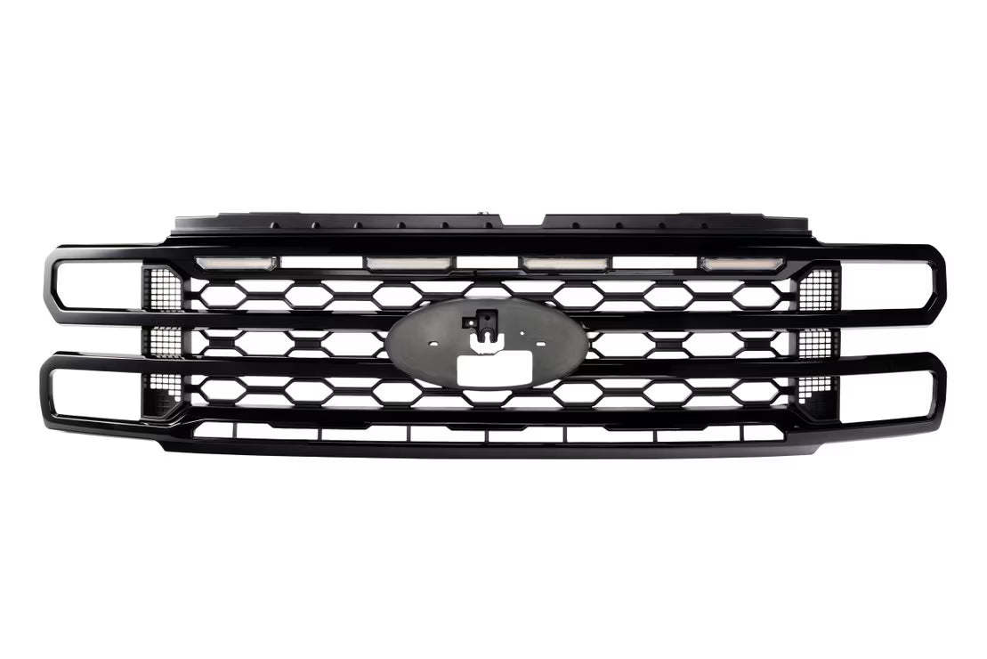 2023-2025 Super Duty XBG LED DRL Black Grille | Dirty Garage