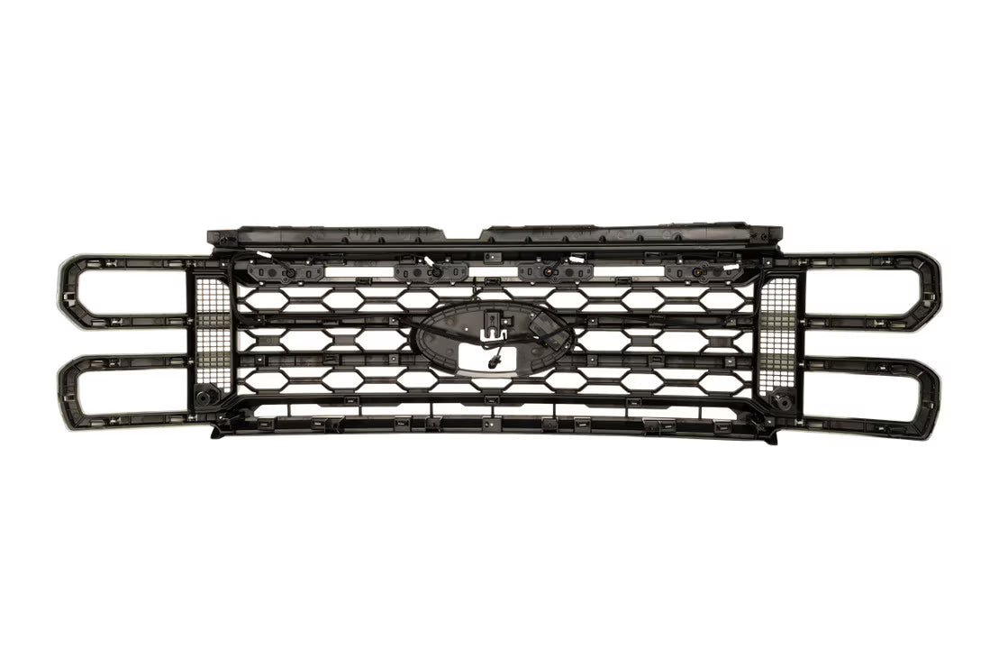 2023-2025 Super Duty XBG LED DRL Black Grille - View 2 | Dirty Garage