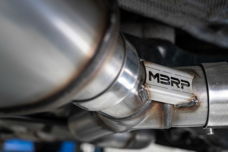 2015-2018 Audi S3 3" Quad Split Rear Exit Exhaust with Carbon Fiber Tips - View 3 | Dirty Garage