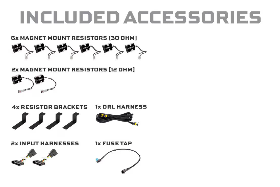 2005-2013 Corvette C6 XB EVO Hybrid LED Headlight Set - View 5 | Dirty Garage