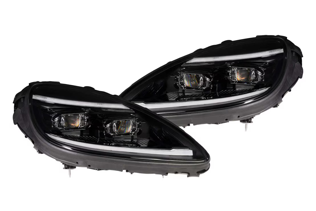 2005-2013 Corvette C6 XB EVO Hybrid LED Headlight Set | Dirty Garage