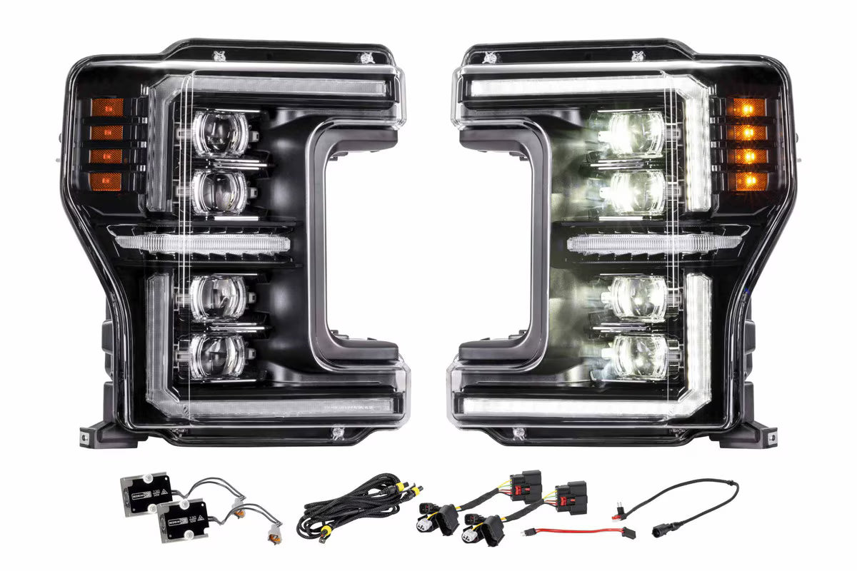 2017-2019 Superduty XB Evo Hybrid LED Headlights (LF2-503Y)
