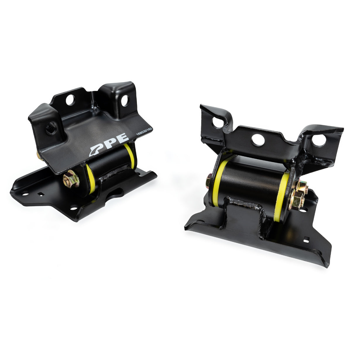Universal 6.6L Duramax Engine Mount Kit 60 Hardness Yellow | Dirty Garage