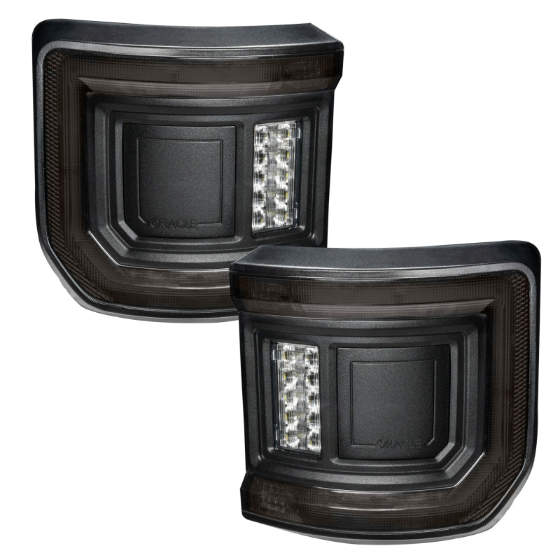 2020-2025 Gladiator JT Flush Mount LED Tail Lights Tinted Lens - View 17 | Dirty Garage