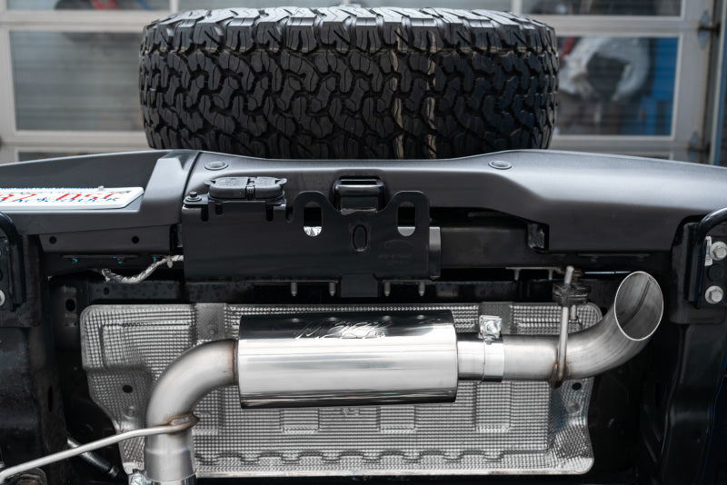 2021-2024 Bronco 2.3L 2.7L EcoBoost High Clearance Catback Exhaust - View 4 | Dirty Garage