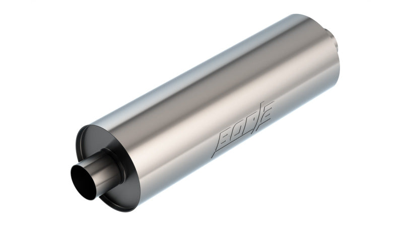 Borla Specialty Muffler 3in Center In/Out 7.75in Dia. 24in Body 29in OAL Touring Un-Notched | Dirty Garage