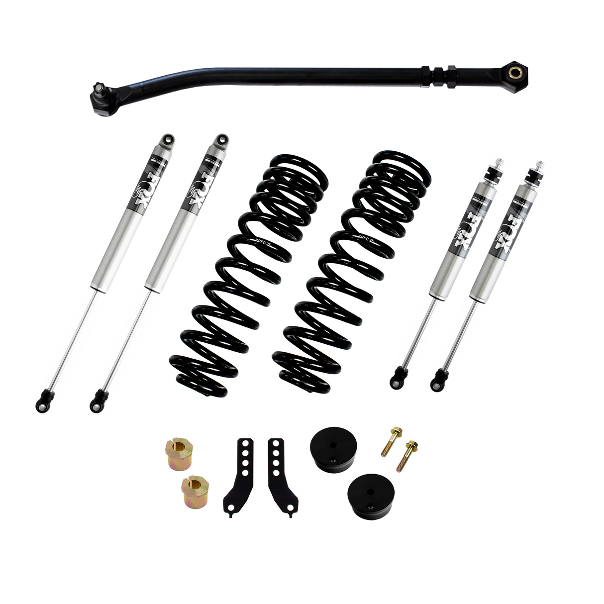 2017-2025 Superduty 2.5" Stage 2 Leveling Kit with Fox Shocks | Dirty Garage