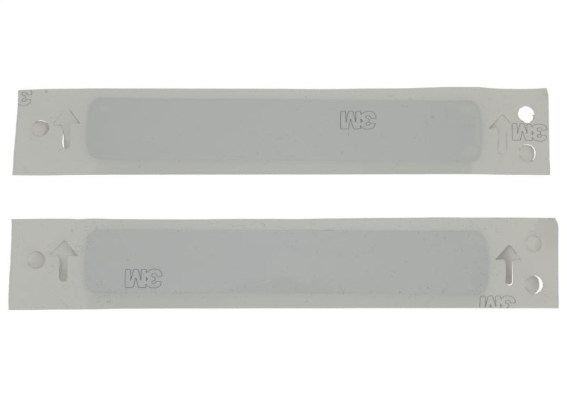 Universal Black/Silver EcoBoost Emblem 3-1/2in x 9/16in - Set of 2 - View 3 | Dirty Garage