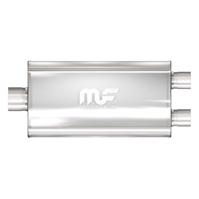 Universal Muffler Mag Stainless Steel 22x5x11 3 D 3 C | Dirty Garage